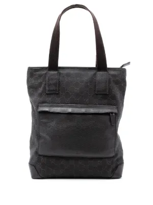 Gucci Pre-Owned 2016-2026 GGキャンバス＆レザーショルダーバッグ