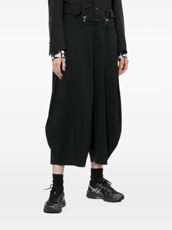 ブラックコムデギャルソン　サスペンダー Black Comme Des Garçons サスペンダーサルエルパンツ | ブラック