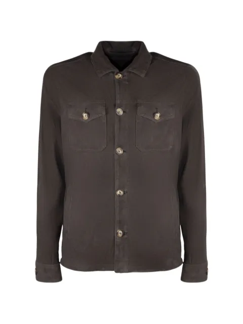 VOLFAGLI Urano suede shirt jacket