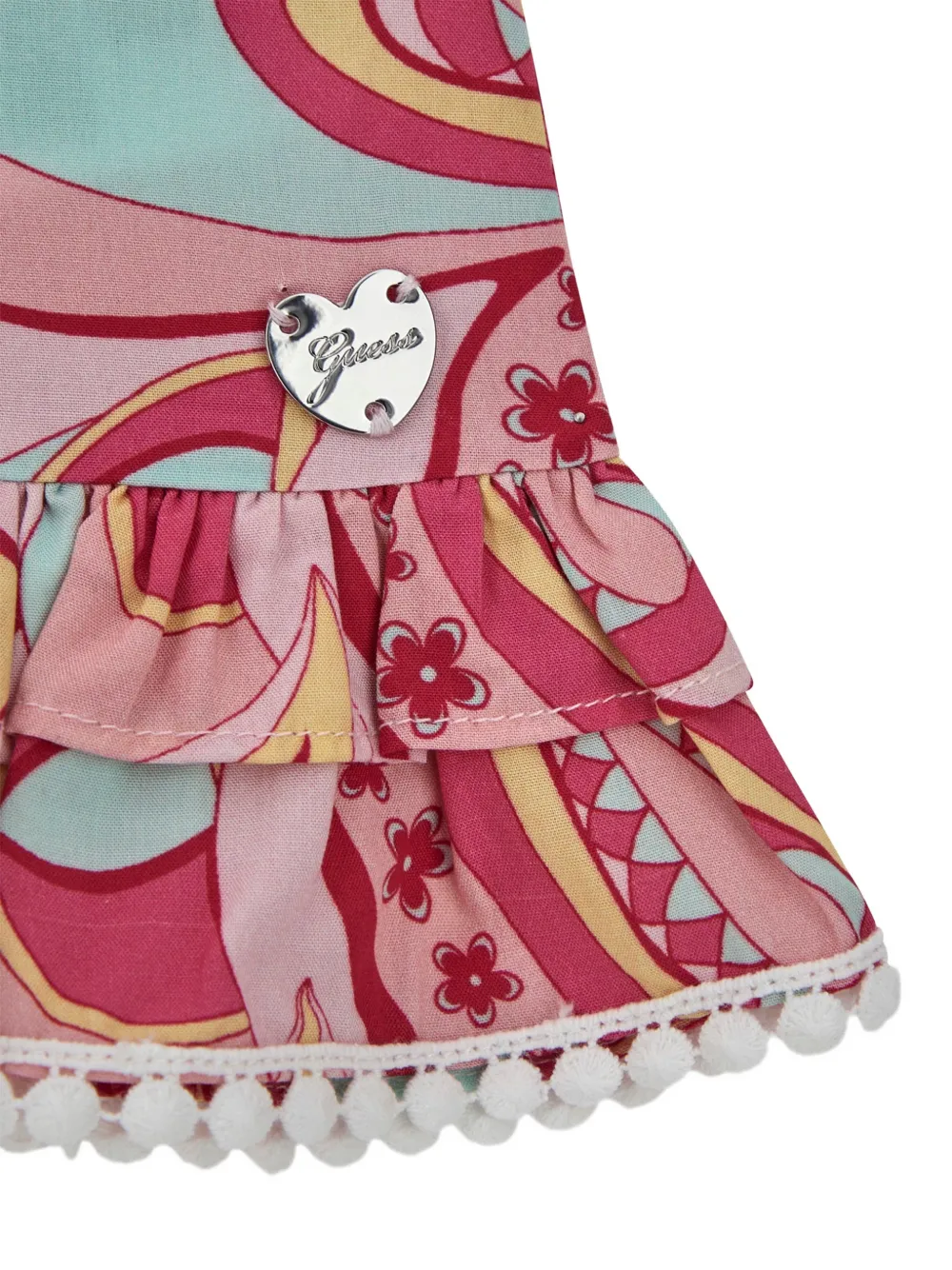  Guess Kids Patterned Top - Pink 