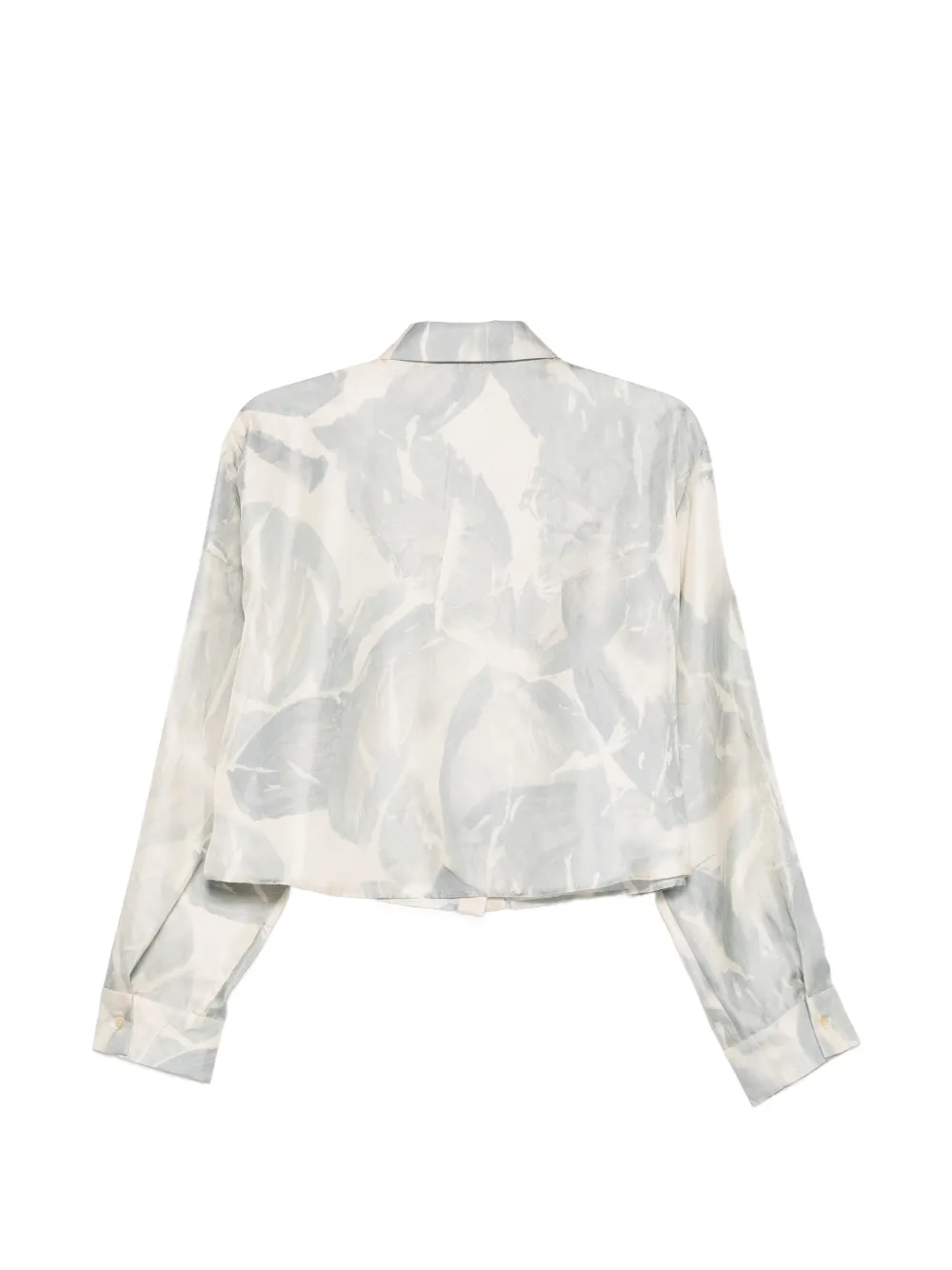  Alysi Tie Printed Shirt - Neutrals 