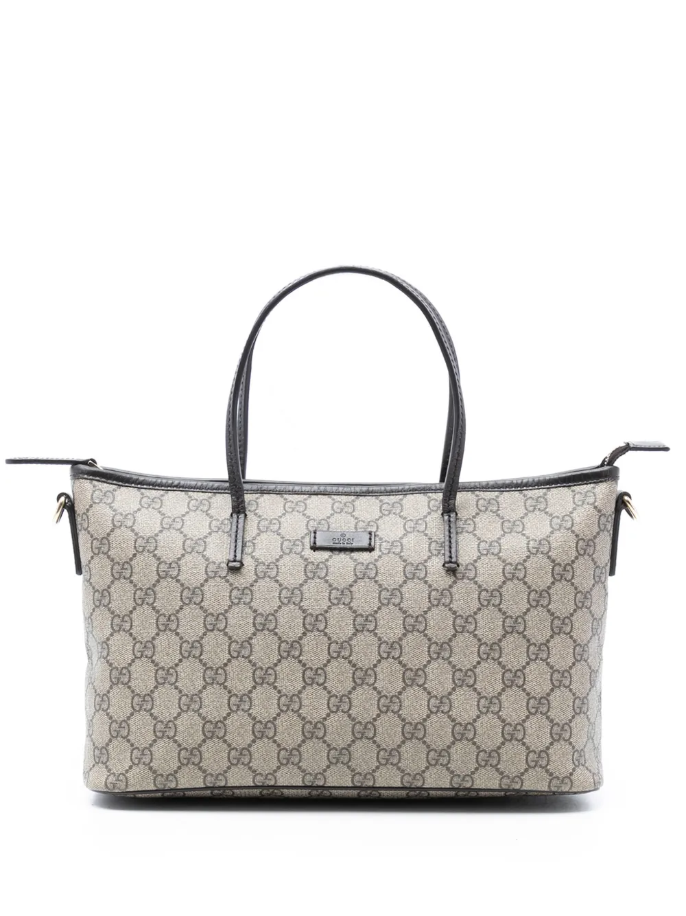 Gucci Pre-Owned 2000-2015 GG Supreme satchel - Marrone