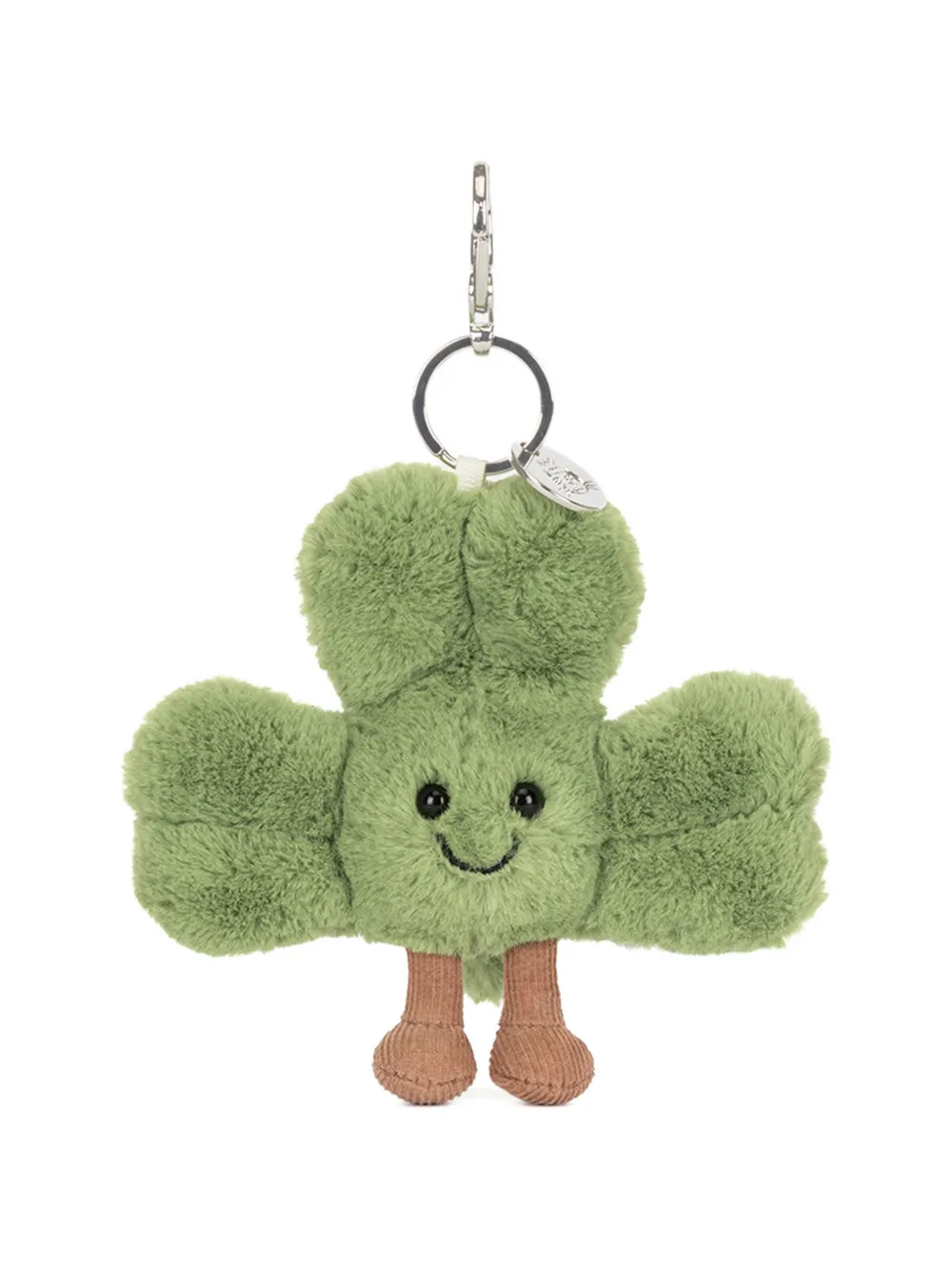 Jellycat siofra shamrock bag charm - Verde