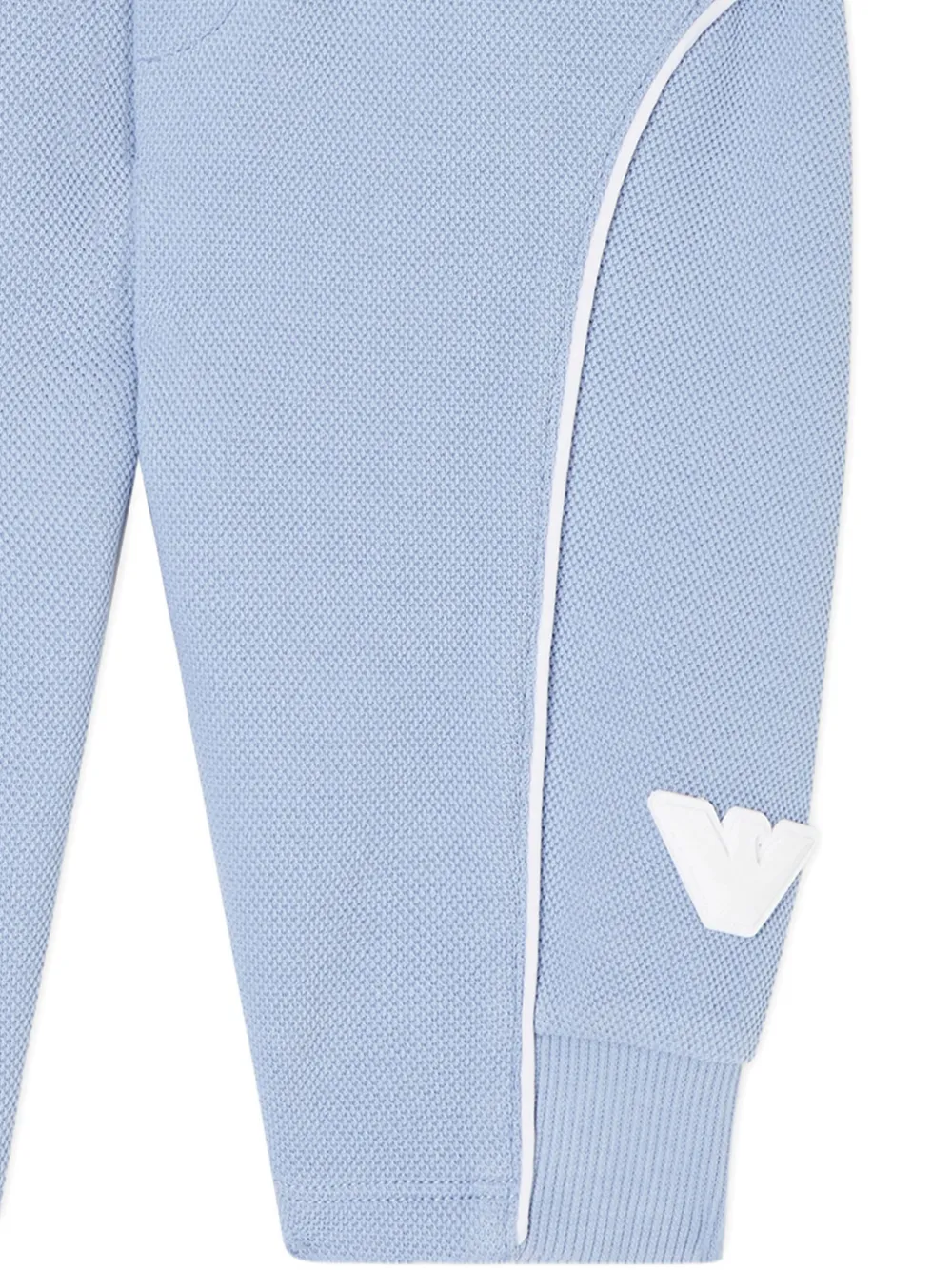 Emporio Armani Kids Trainingsbroek met logo Blauw