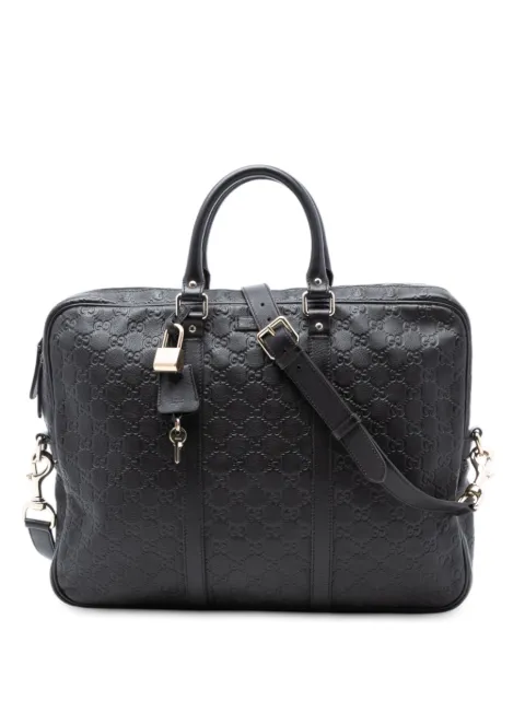 Gucci Pre-Owned bolsa Guccissima 2000-2015