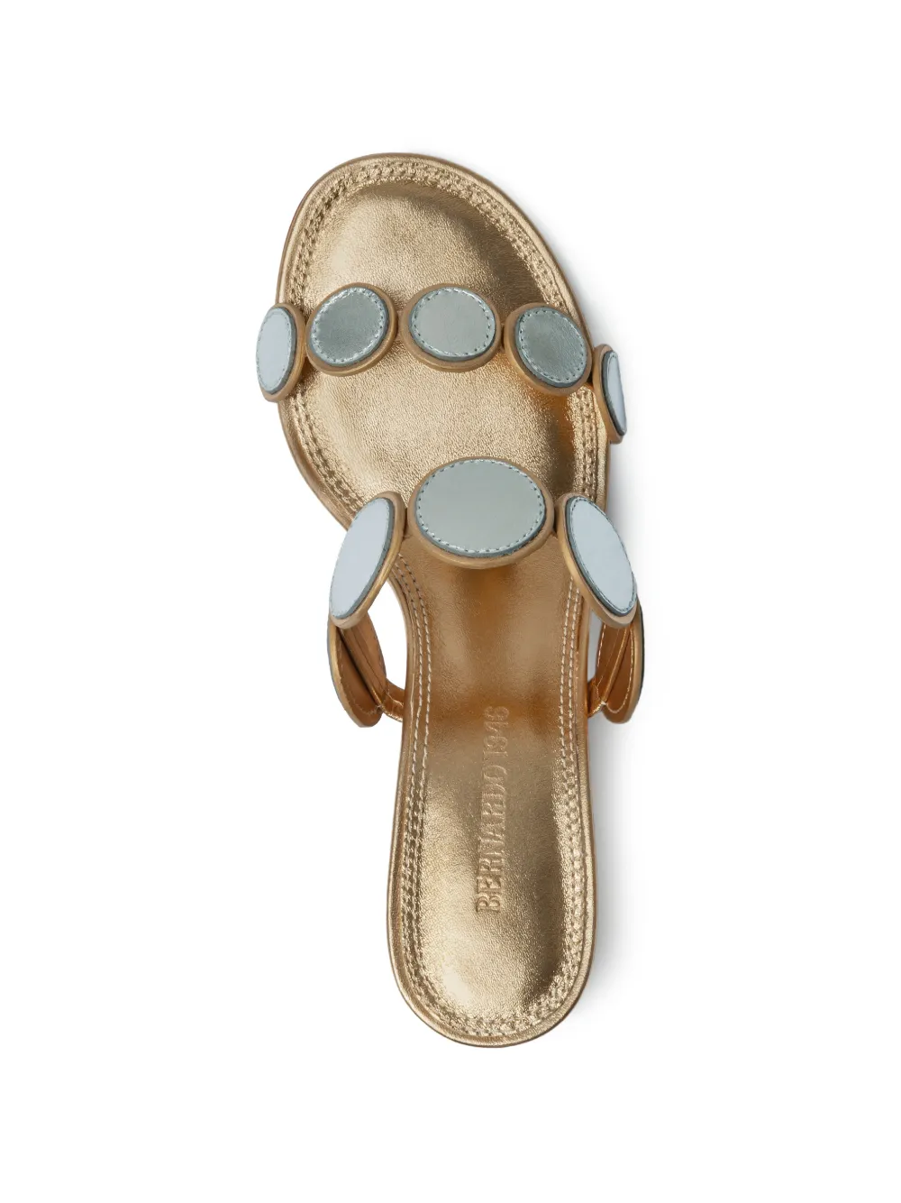  Bernardo Prya Circle Sandals - Silver 