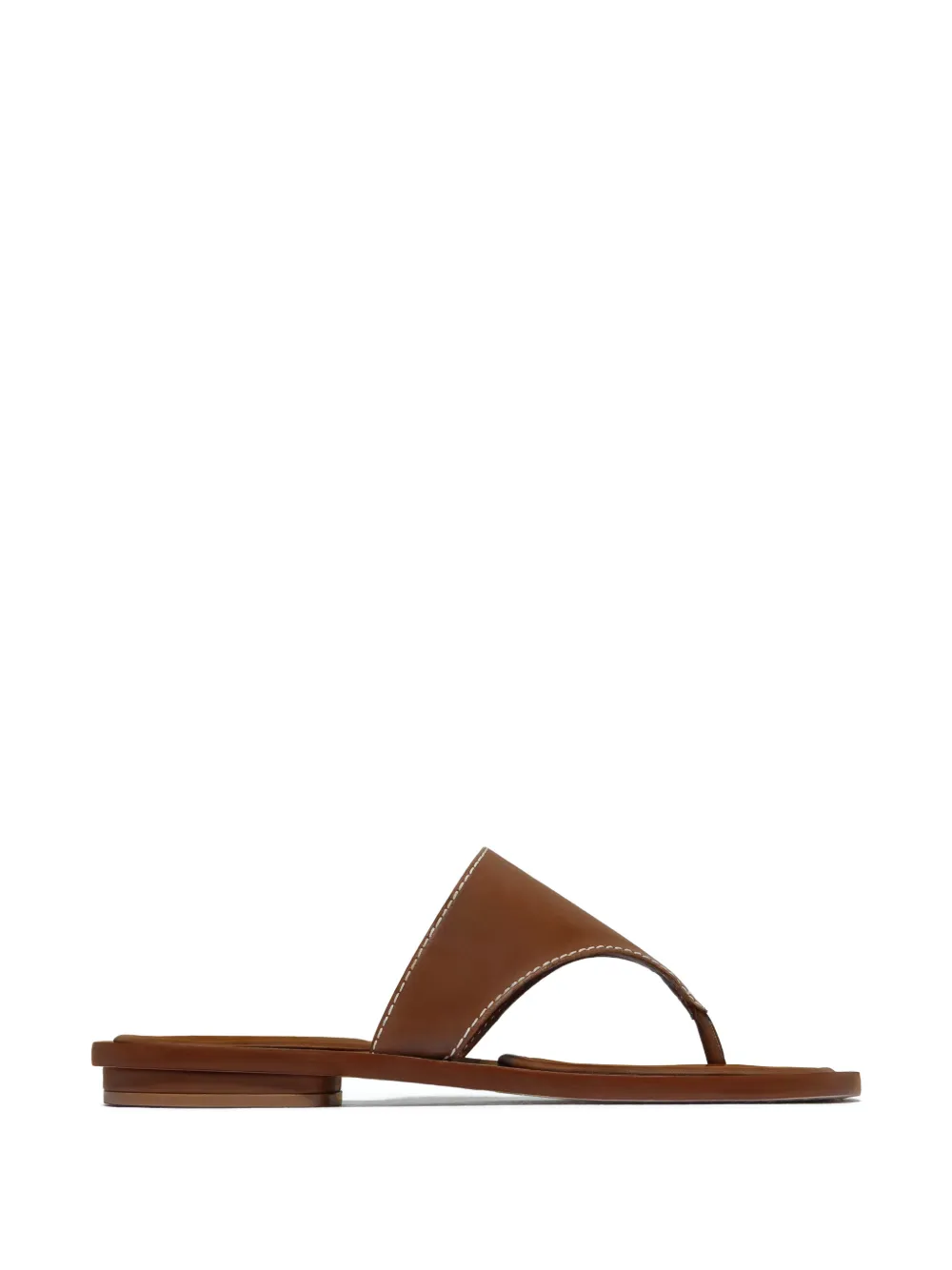 Bernardo Agora topstitching sandals