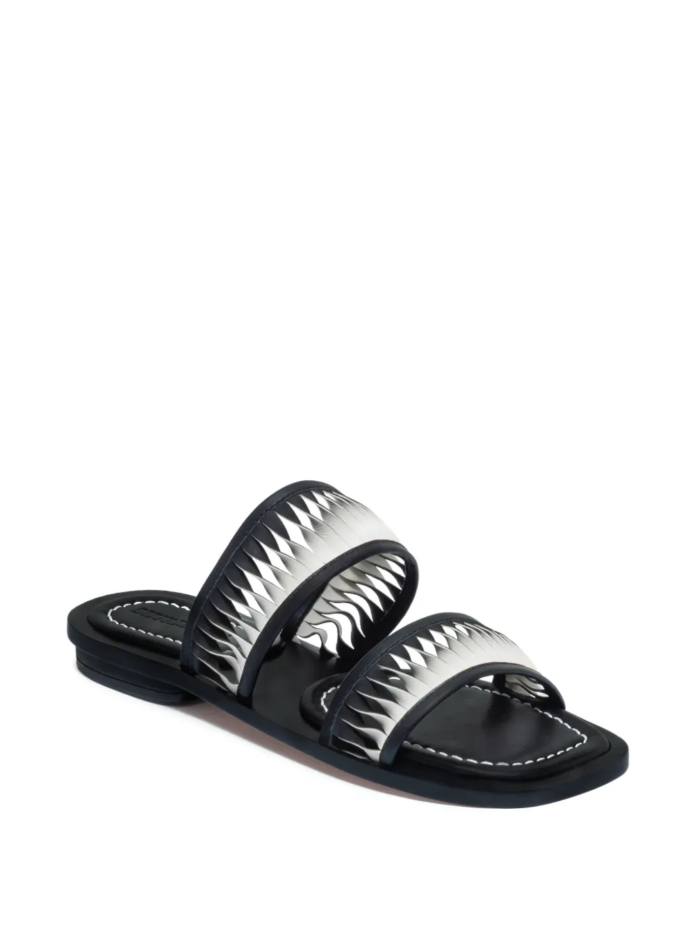  Bernardo Andorra Strap Sandals - Black 