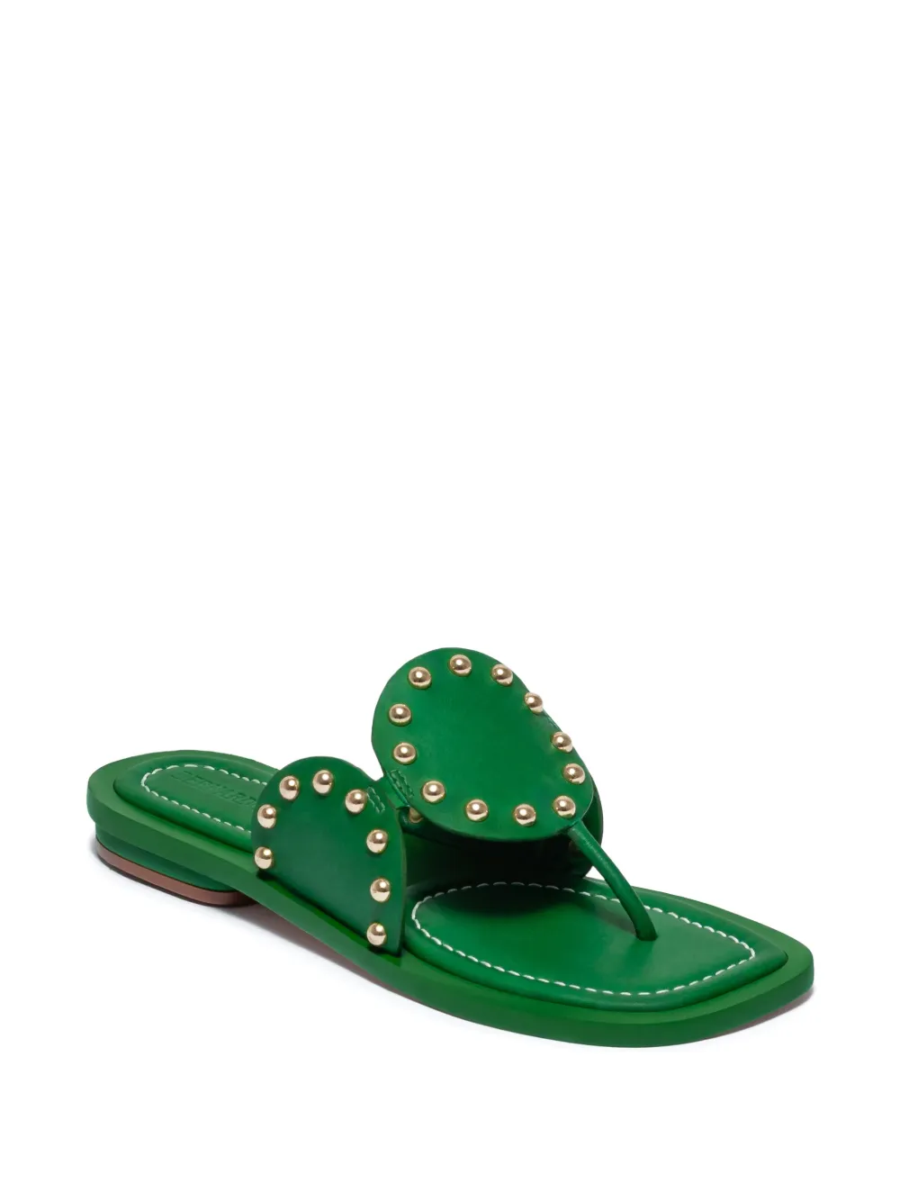 Bernardo Agartha sandalen met studs Groen