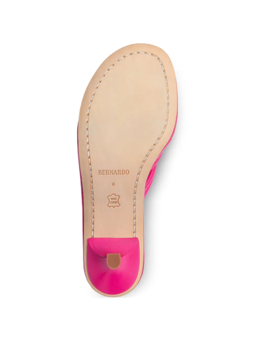 Bernardo Miami gewatteerde sandalen met hak Roze