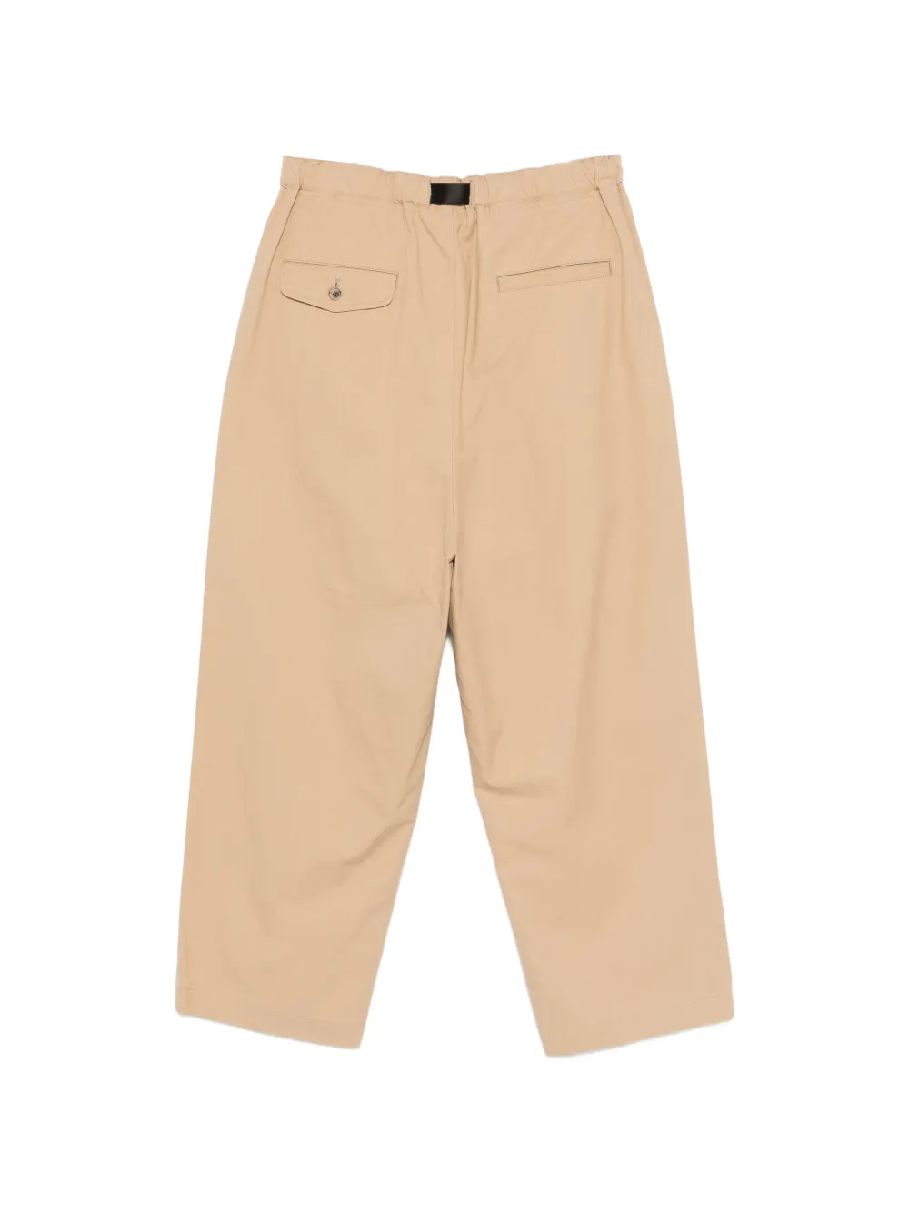 Comme Des Garçons Homme Pleated Belted Trousers - Neutrals 