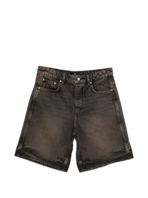 Alexander Wang Bite デニムショートパンツ | ブラック | FARFETCH JP