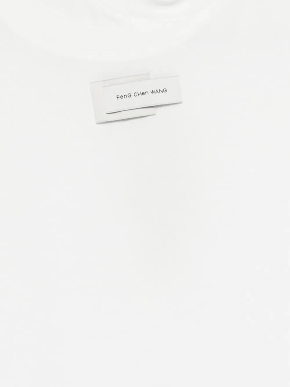  Feng Chen Wang Logo-patch Vest - White 