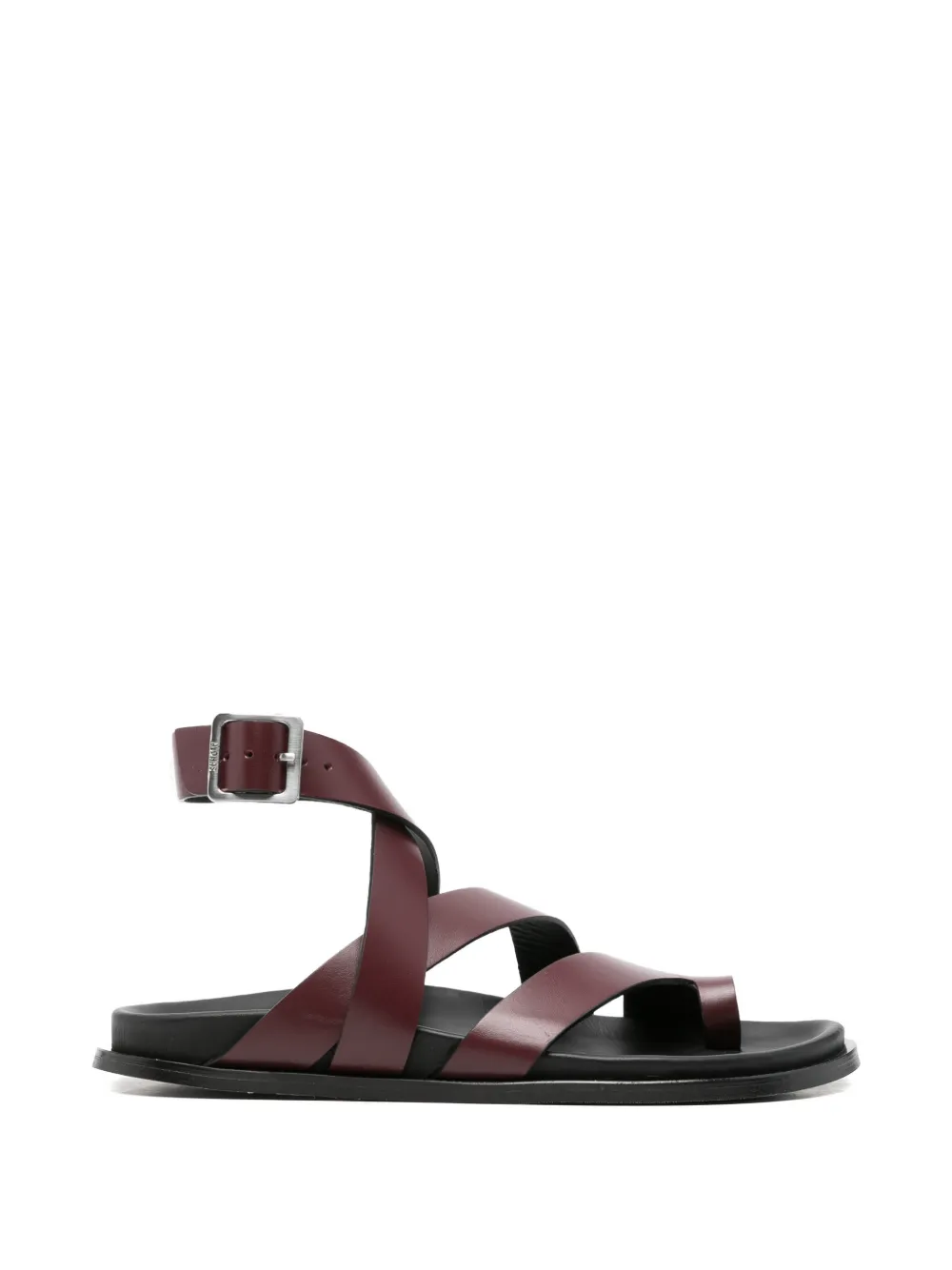 ALOHAS crossover toe-loop sandals - Red