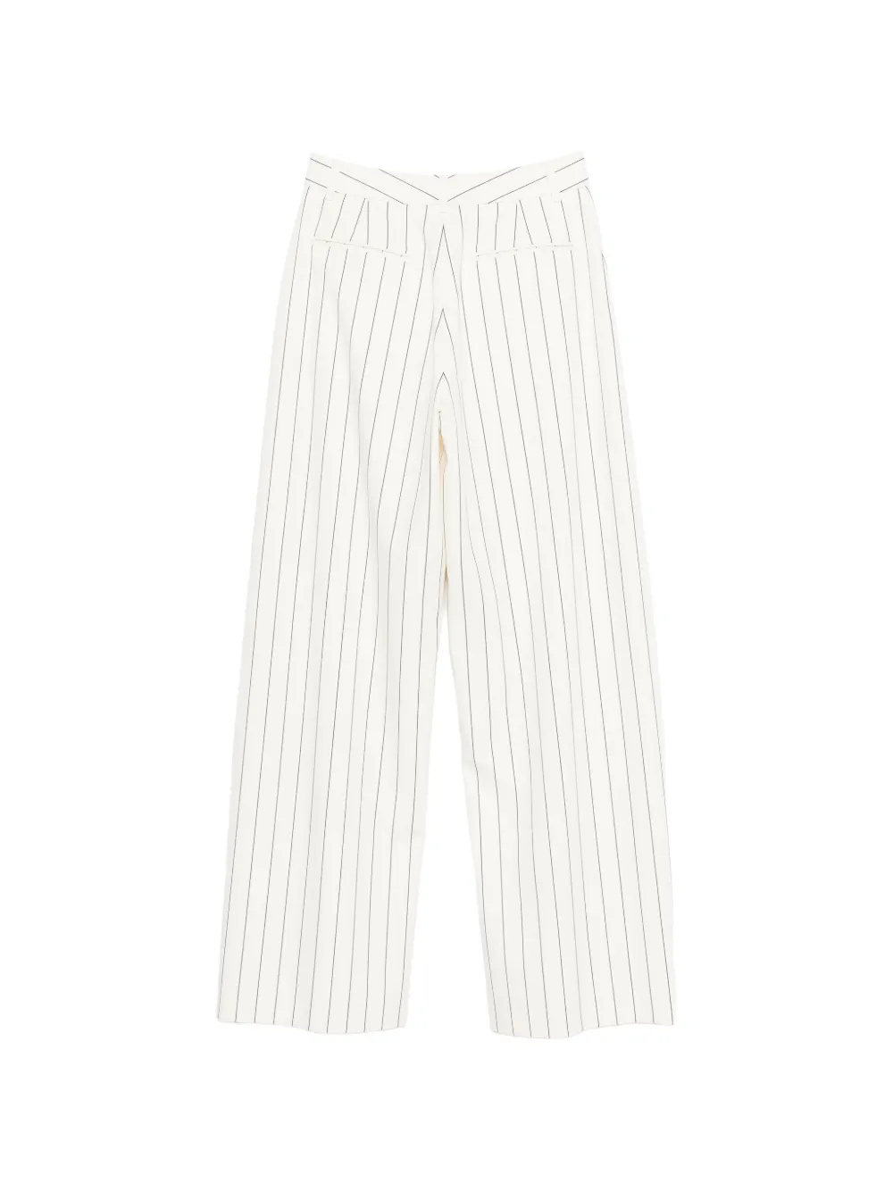 Giuseppe Di Morabito Striped Trousers - White 