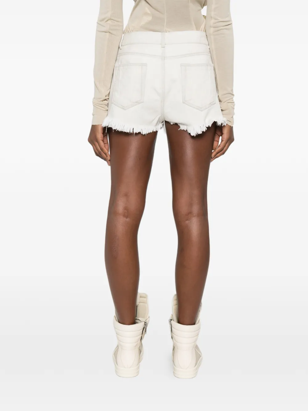 Rick Owens Sandalen met franje Beige