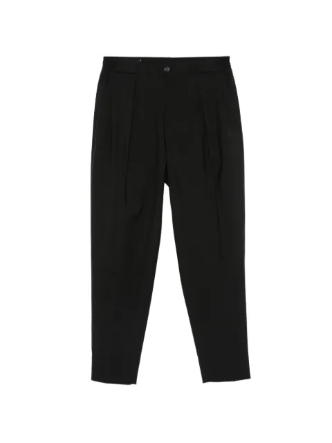 Briglia 1949 pleated elasticated-waistband trousers