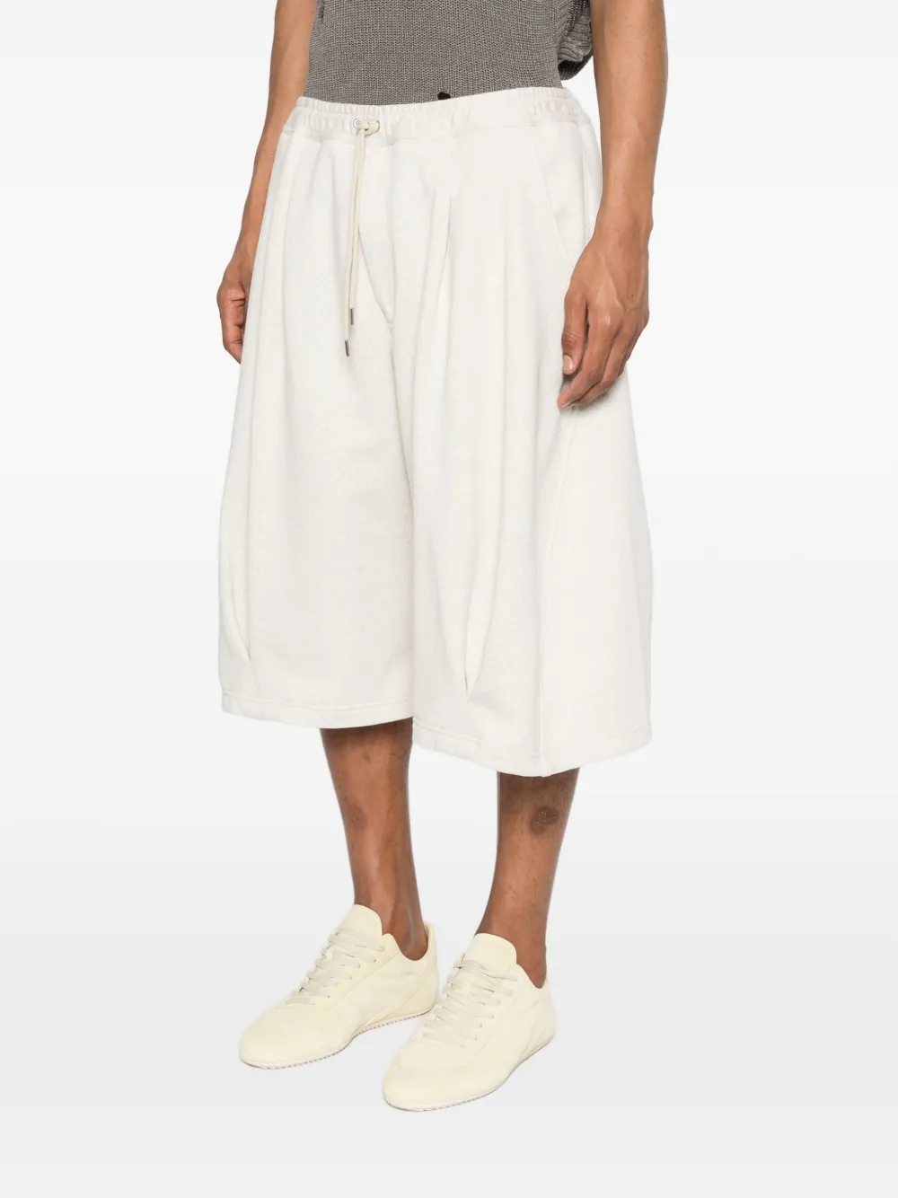 Khoki Drawstring Shorts - Neutrals 