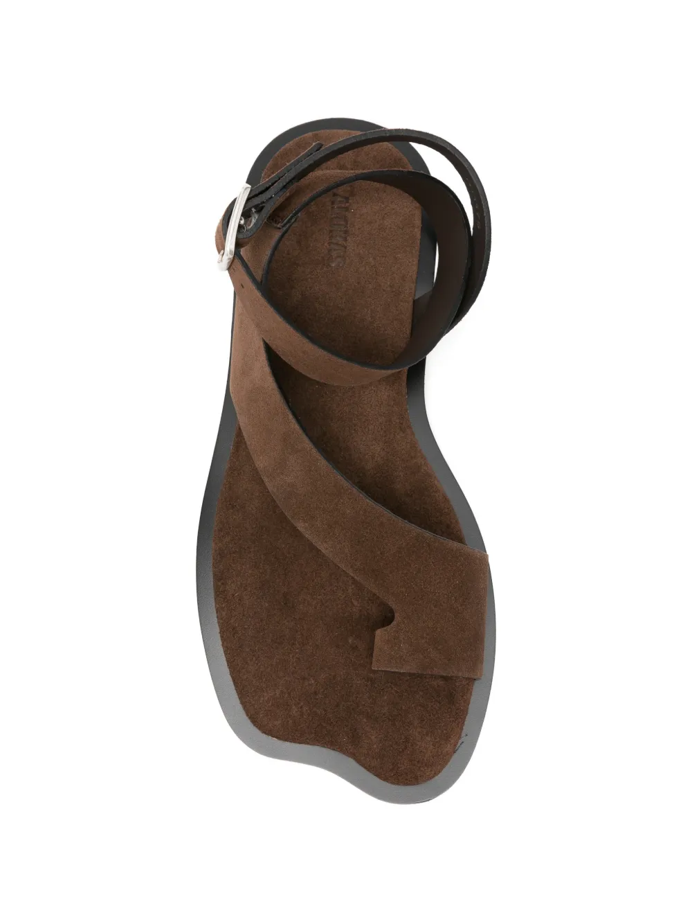 ALOHAS buckle-fastening asymmetric sandals Bruin