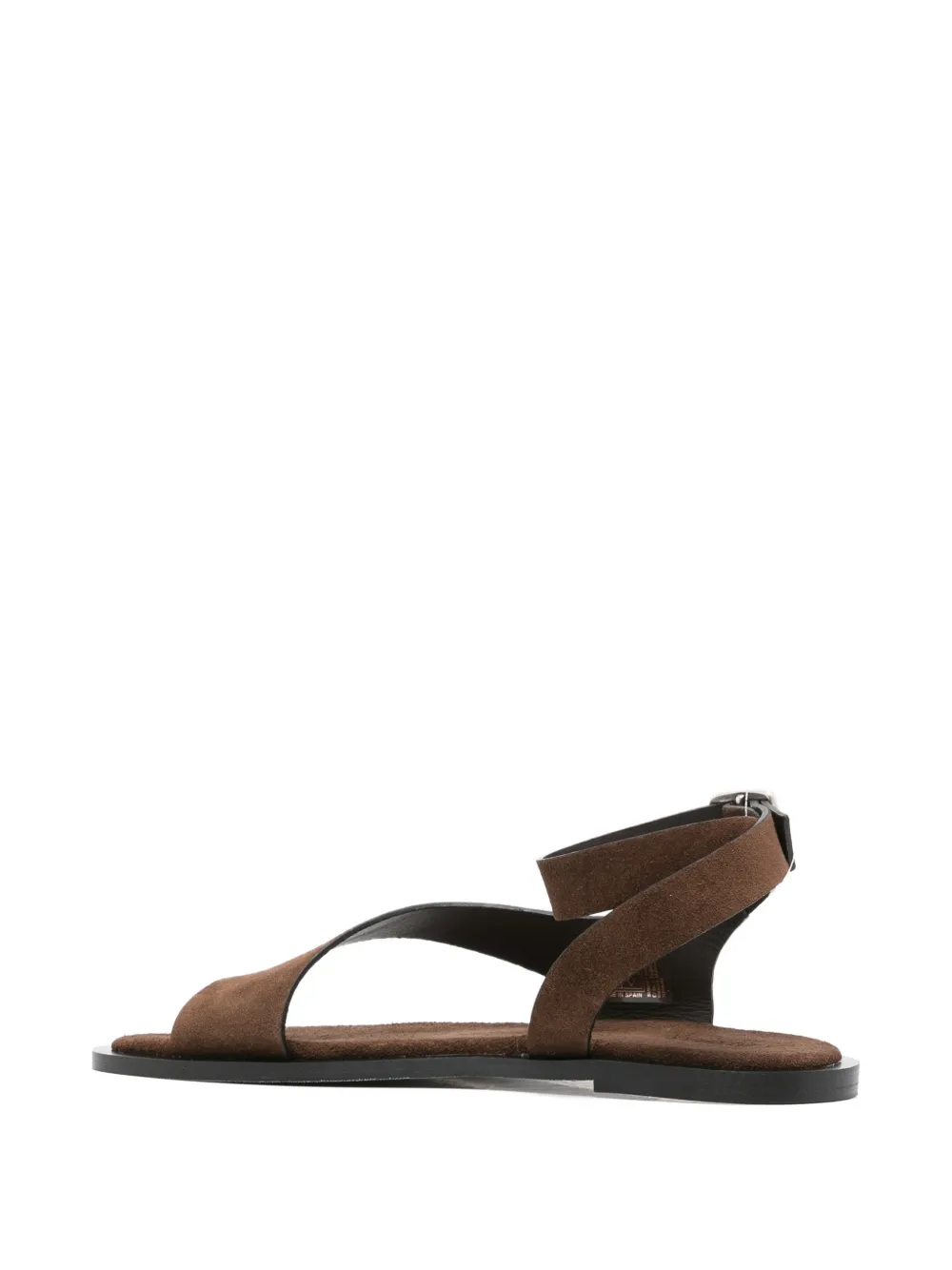 ALOHAS buckle-fastening asymmetric sandals Bruin
