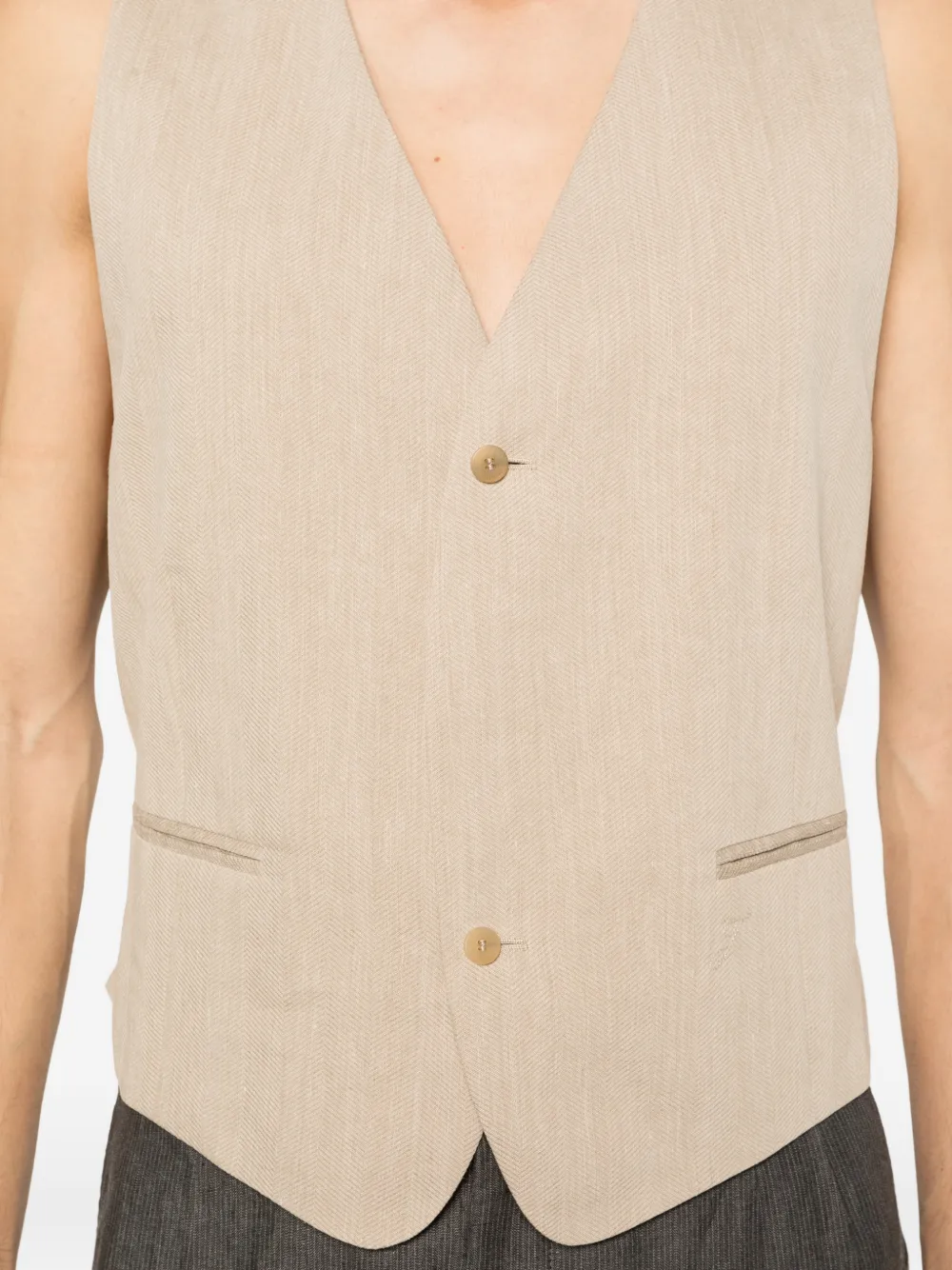 Jacquemus The Paysan bodywarmer Beige