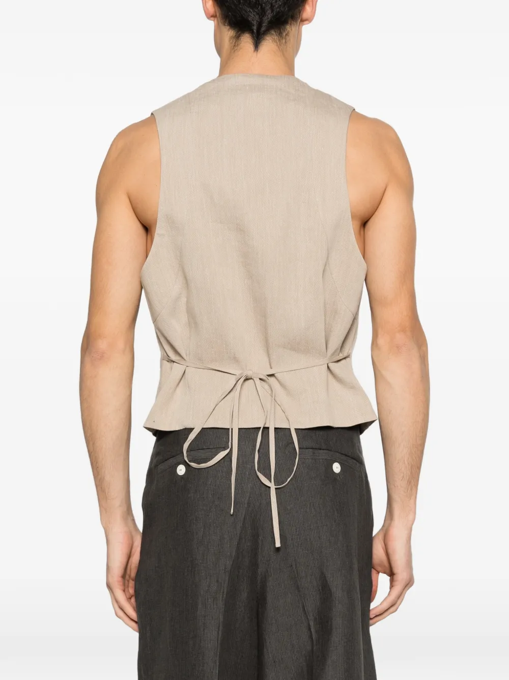 Jacquemus The Paysan bodywarmer Beige