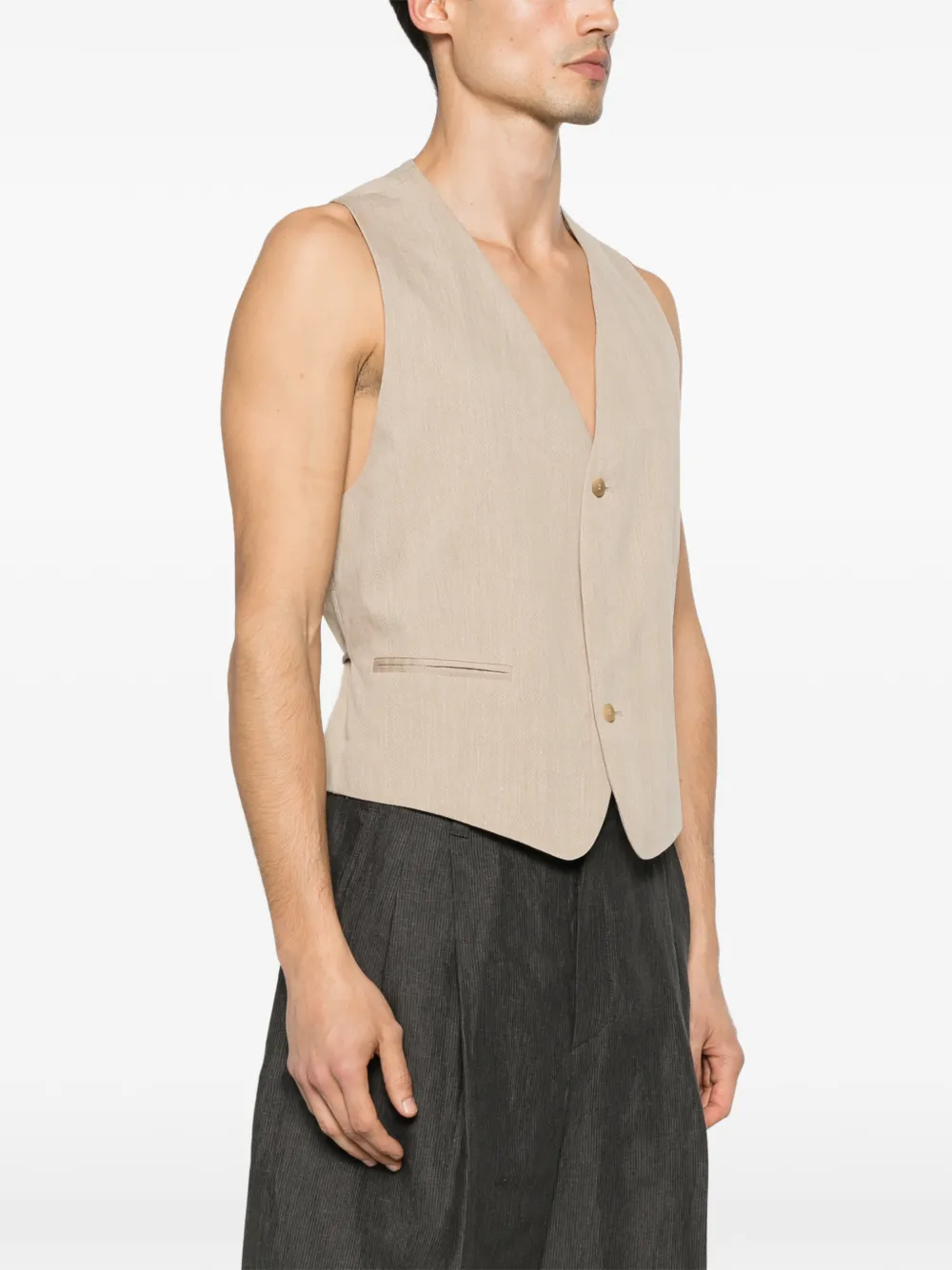 Jacquemus The Paysan bodywarmer Beige