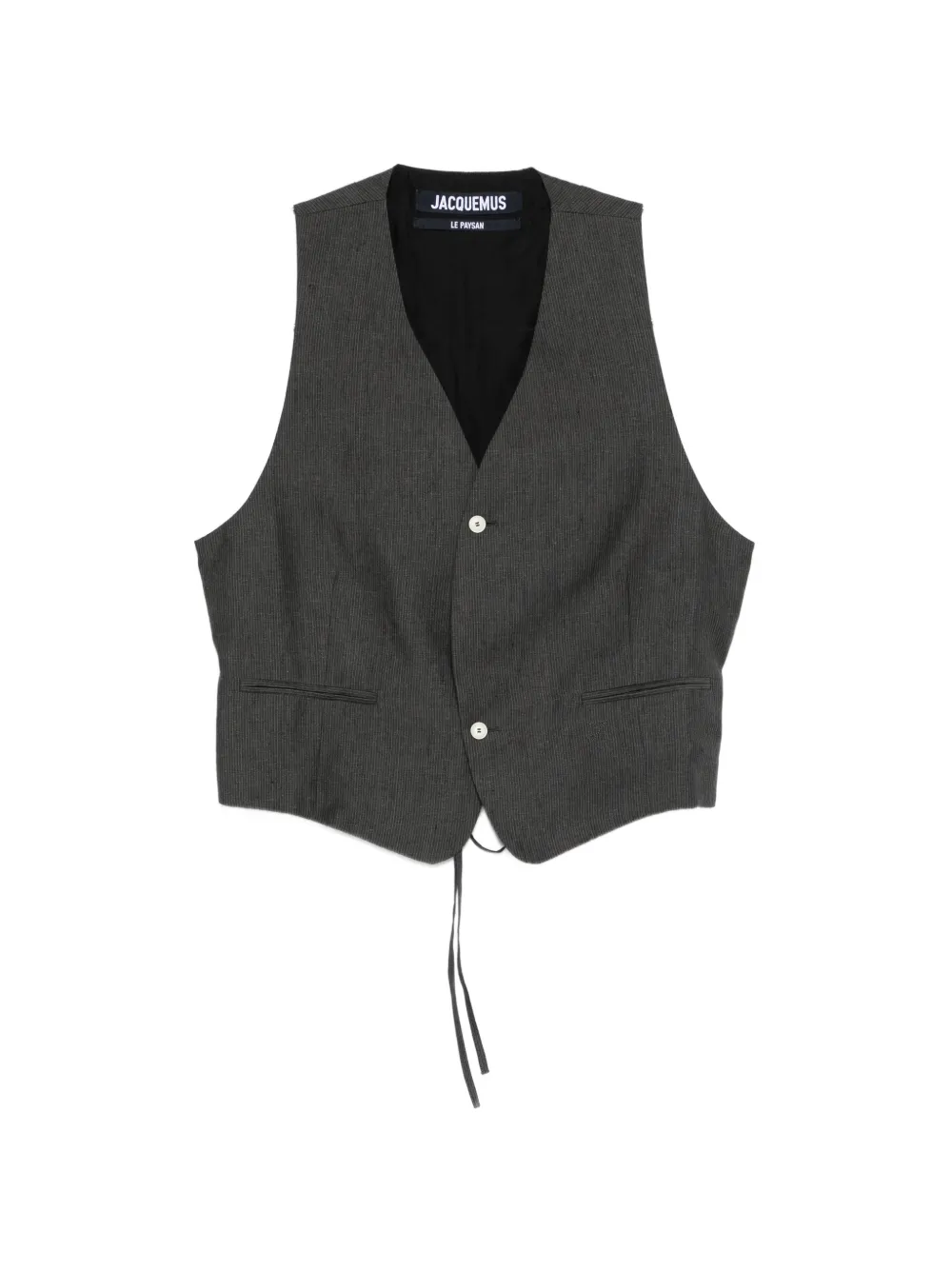 Jacquemus Raysan button waistcoat - Grey
