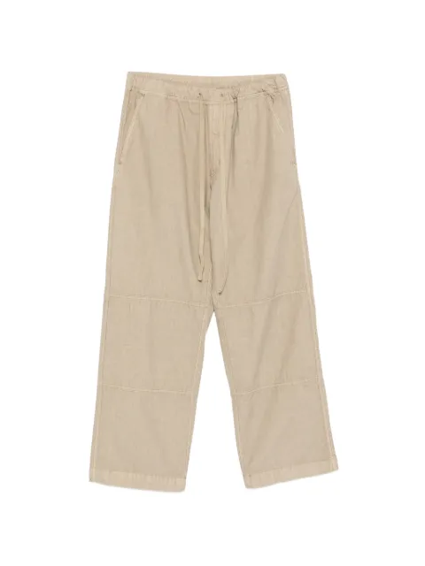 Haikure drawstring-waistband trousers