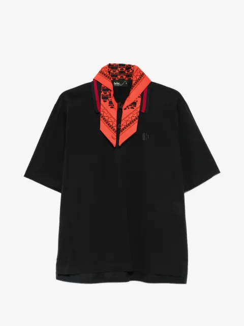 Kolor bandana-embellishment polo shirt