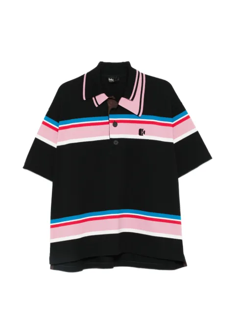Kolor striped polo shirt