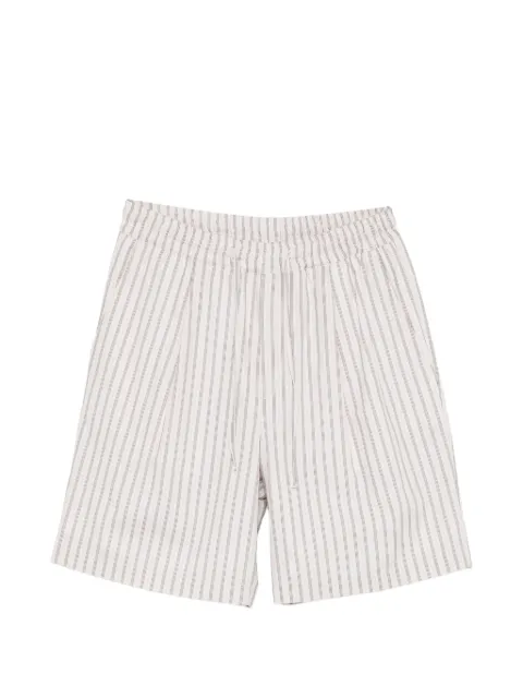 Greyed striped shorts