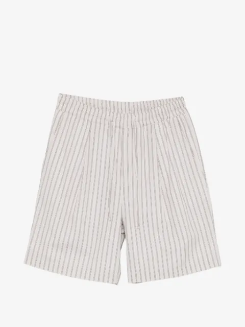 Greyed striped shorts