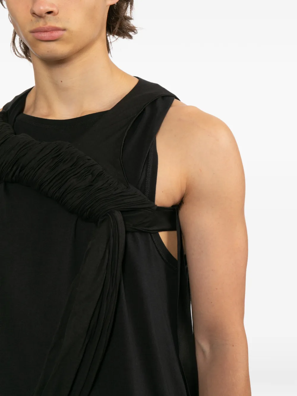 Rick Owens DRKSHDW Harness tanktop Zwart