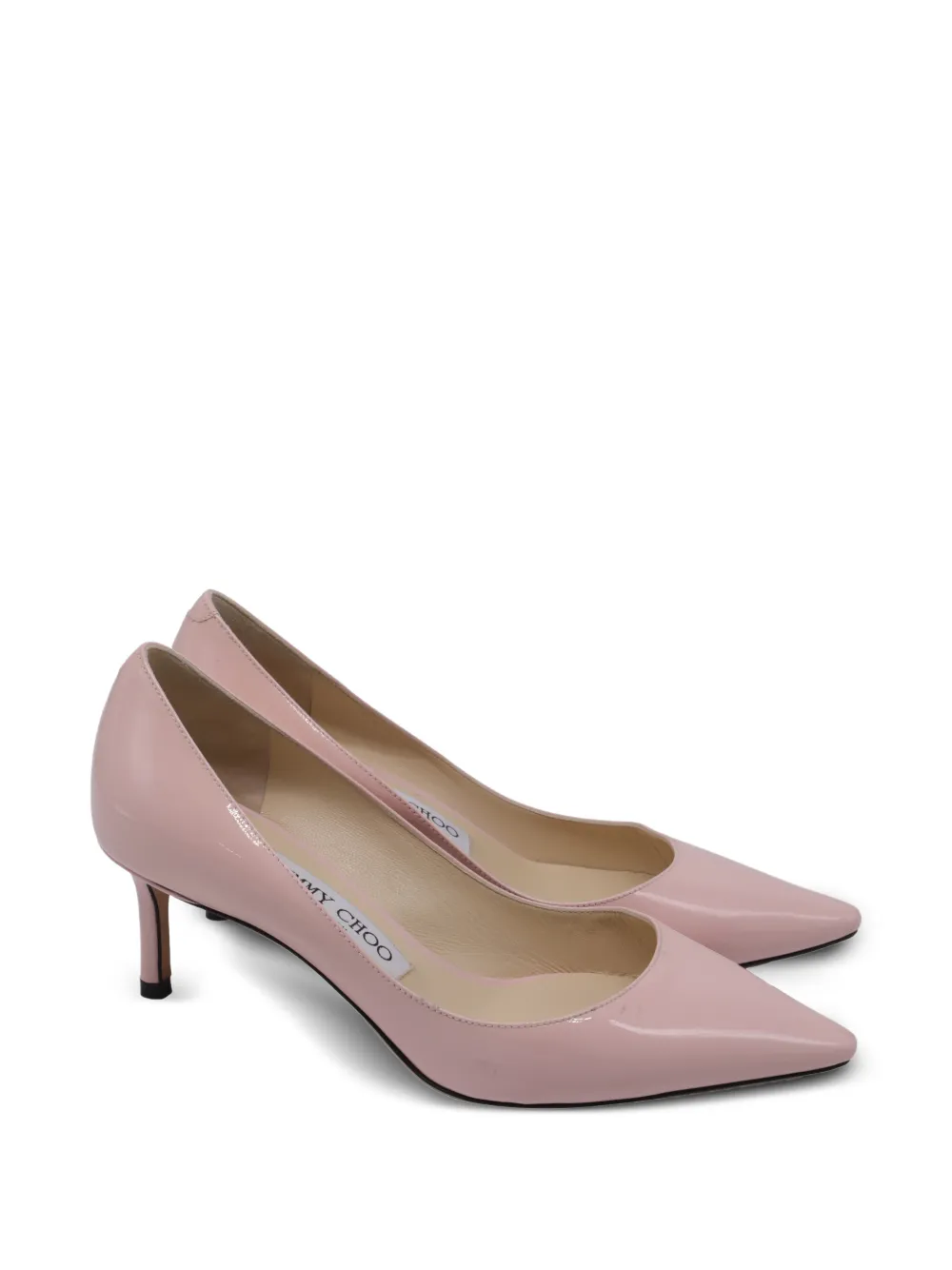 Jimmy Choo Pre-Owned Romy pointed-toe pumps - Rosa