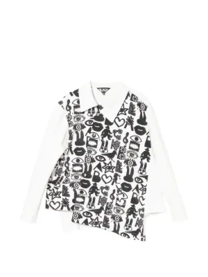 Magliano ジップ シャツジャケット | ホワイト | FARFETCH JP
