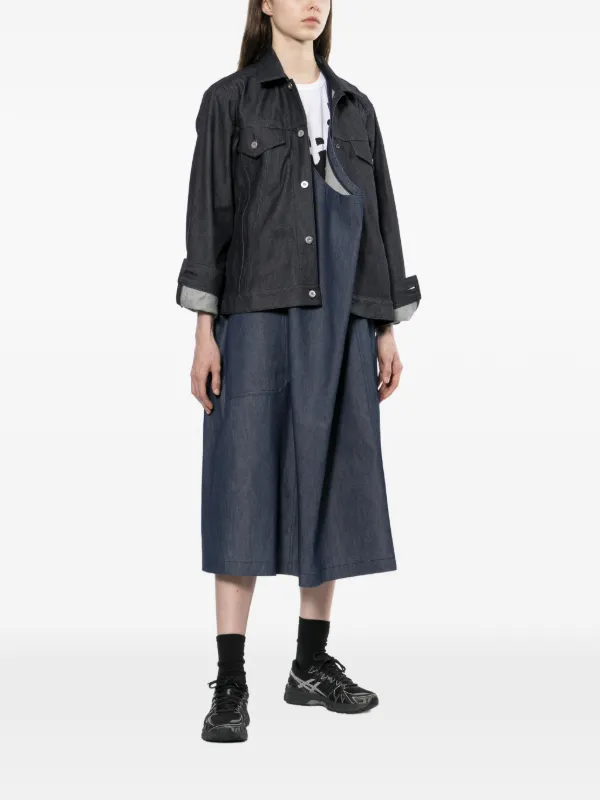 Black Comme Des Garçons スクープネック ノースリーブ ドレス