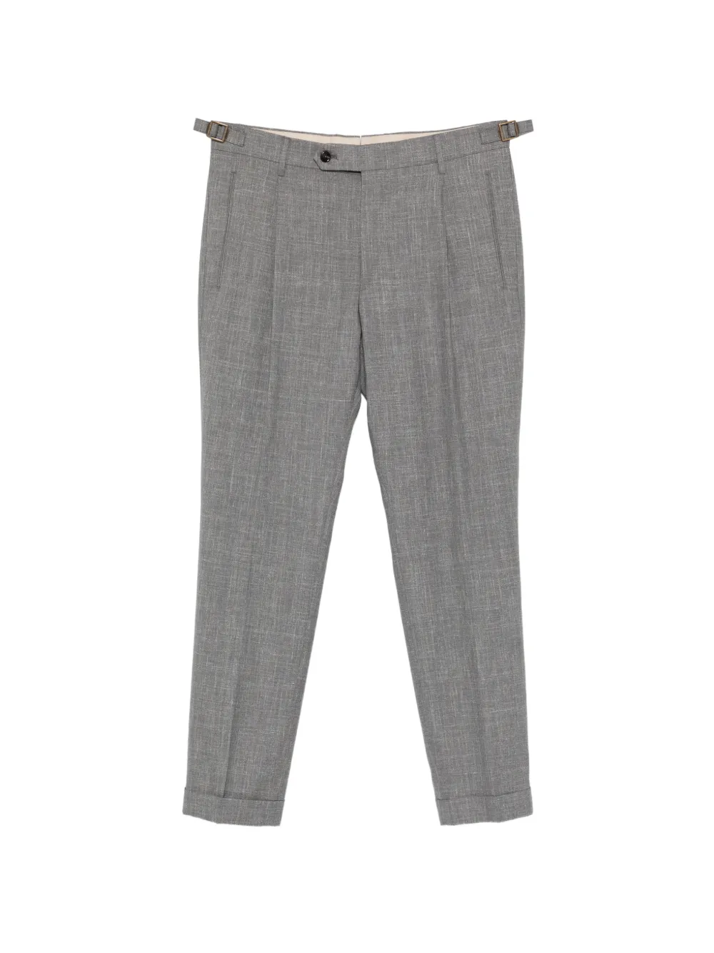 Berwich pleated-details trousers | Grey | Image 1