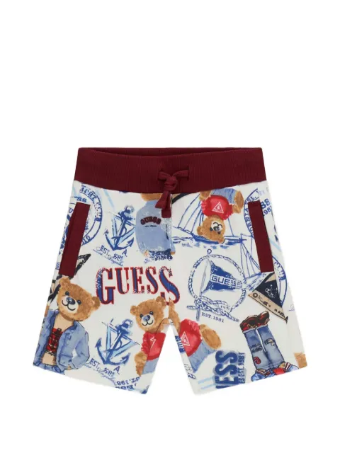 guess kids Shorts con coulisse