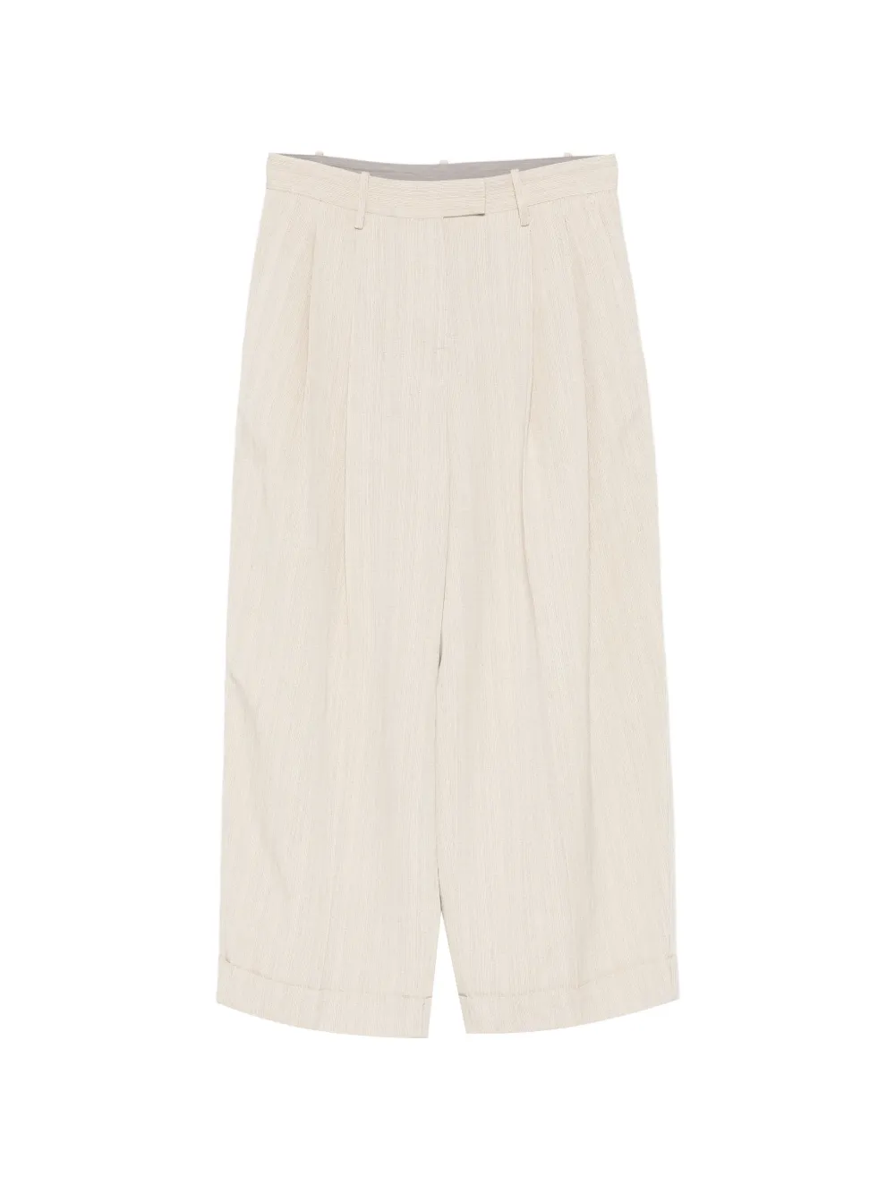 Alysi pleated trousers - Toni neutri