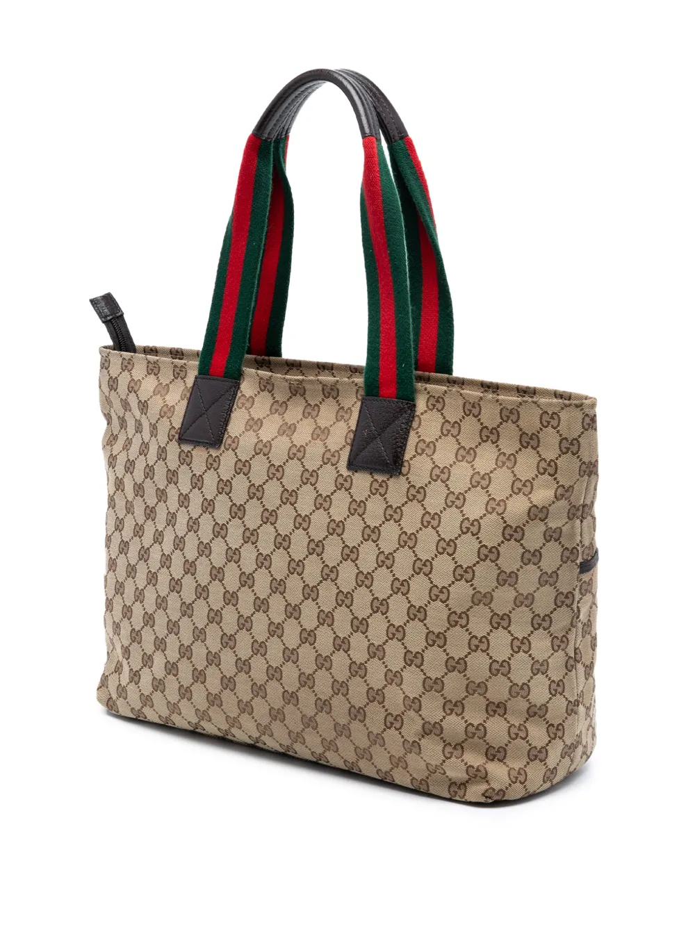 2000-2015 Gg Canvas Web Tote Bag