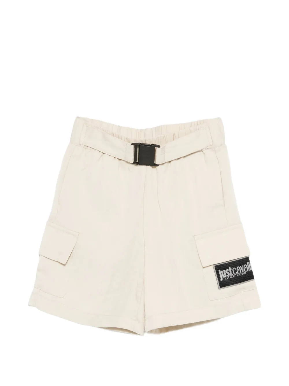 Just Cavalli belt cargo shorts - Toni neutri