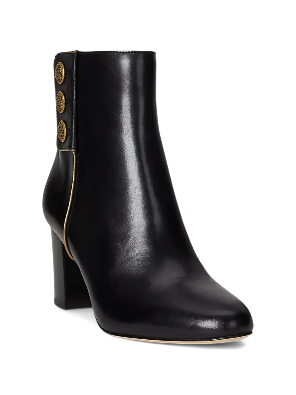 Lauren Ralph Lauren button-detail boots - Nero