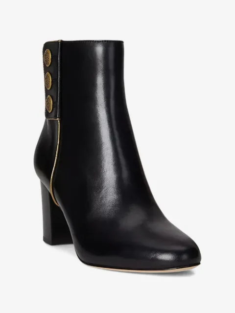 Lauren Ralph Lauren bottes à détail de boutonnière