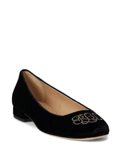 Lauren Ralph Lauren Emellie embellished ballet pumps
