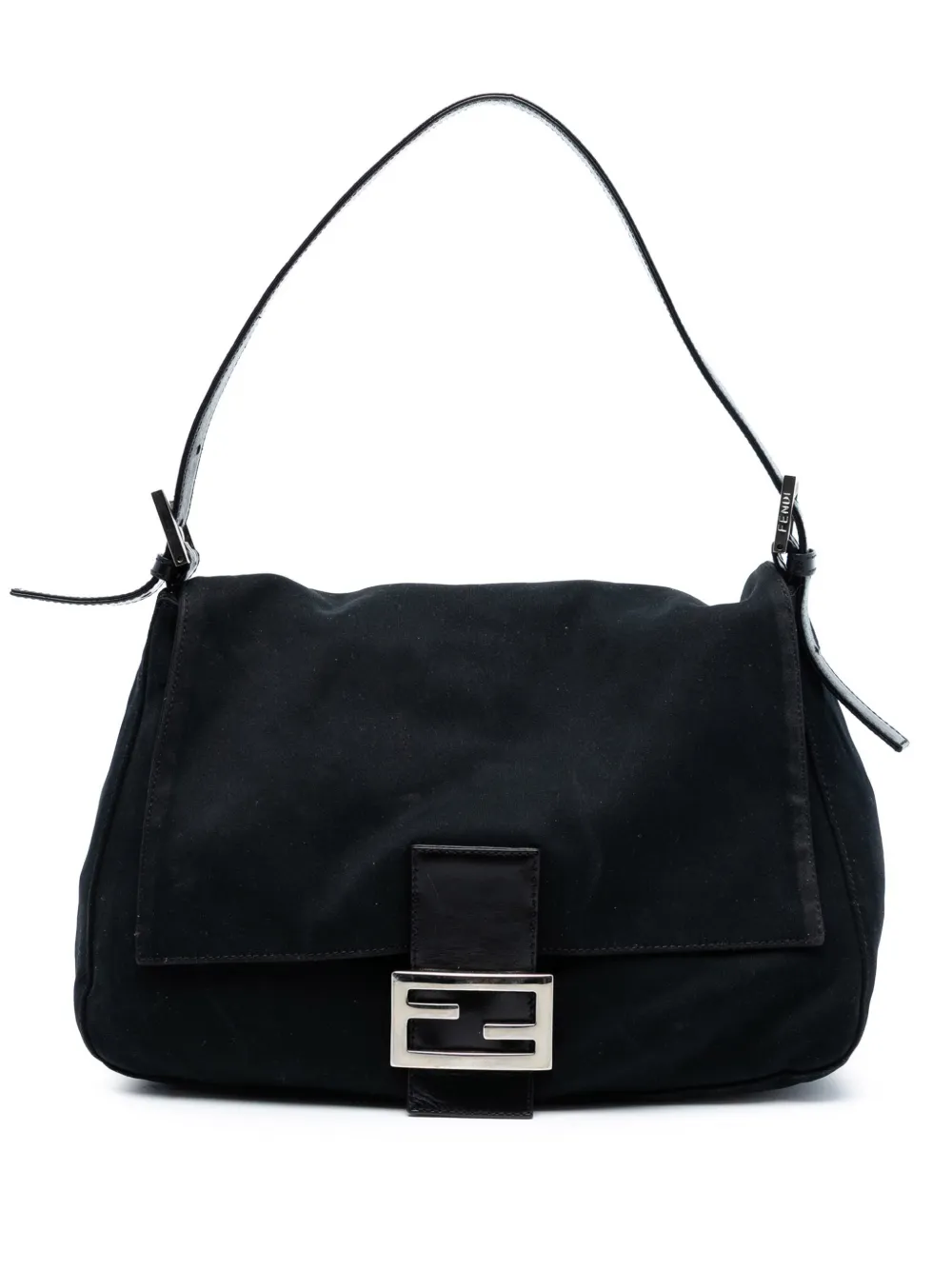 Fendi Pre-Owned Borsa a spalla Mamma Forever in tela XX secolo - Nero