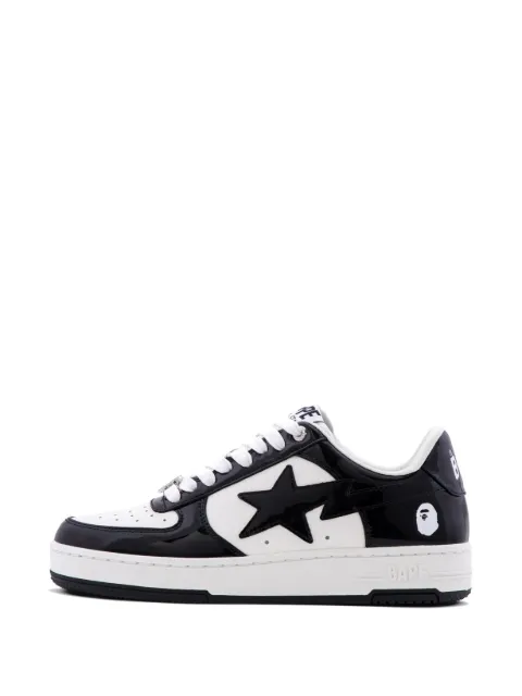 A BATHING APE® Bape STA patent leather sneakers