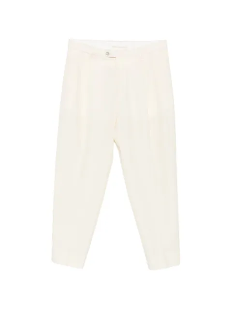 Briglia 1949 pleated tapered trousers