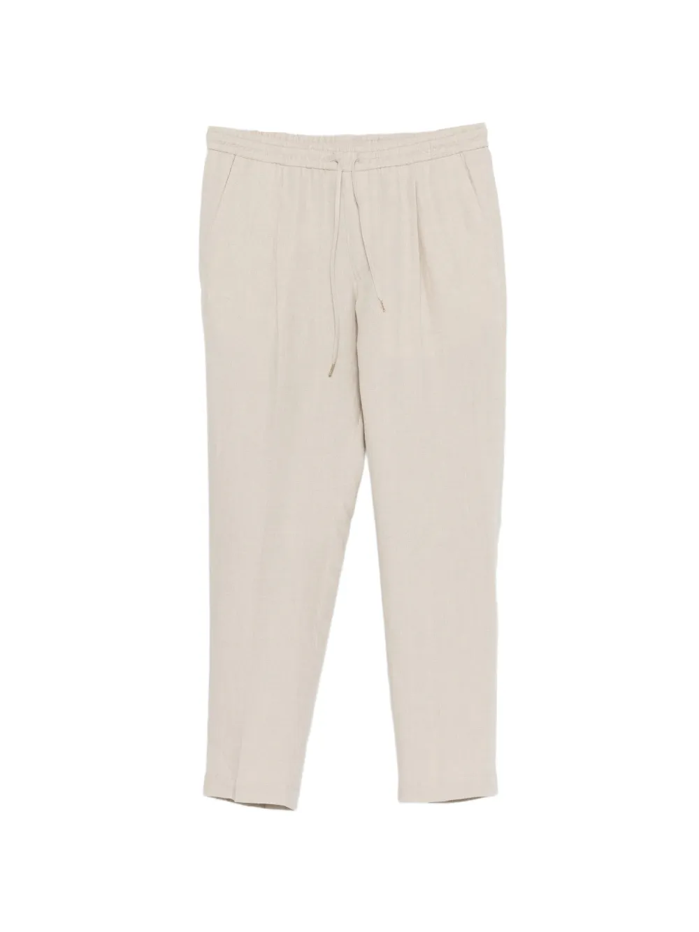 Briglia 1949 drawstring pleated trousers - Toni neutri