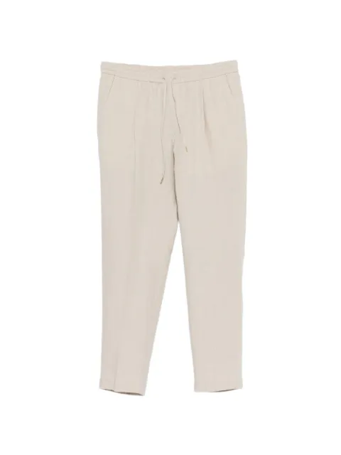 Briglia 1949 drawstring pleated trousers